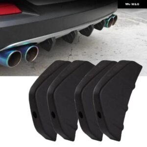 4PC 汎用 リア バンパー キャストシャークスポイラー ホンダ CRV アコード HR-V ヴェゼルシティ シビック クライダーオデイセイクロスツアージャズ