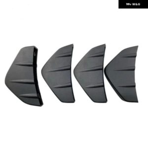 4ピース 汎用 カーリア バンパー キャストシャークスポイラー レクサスRX300 RX330 RX350 IS250 LX570 IS200 IS300 LS400 CT DS LX LS IS ES RX