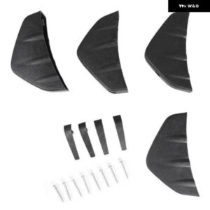 4ピース 汎用 カーリア バンパー キャストシャークスポイラー スバル XV フォレスター アウトバックレガシー インプレッサ XV BRZトライベッカ