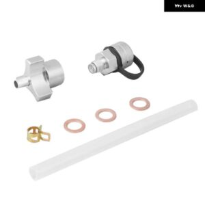 車用 合金 オイルドレン バルブ クイックドレン対応 クイックツイスト オイルドレン バルブ M12X1.25 ホース付き