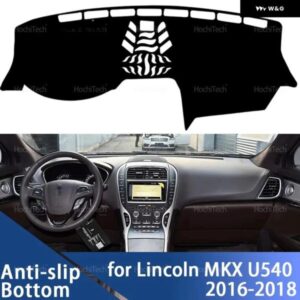 リンカーン MKX U540 2016 2017 2018 HUDなし バージョン オート ダッシュボード カバー ダッシュマットボード パッド カーペットダッシュマット