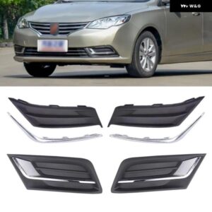 フロント バンパー フォグランプ カバー ROEWE MG 360 MG360 ライトクローム トリム カバー フレーム 蓋 ベゼル フード グリル