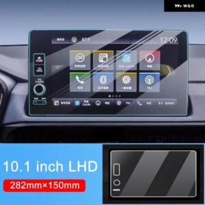 ホンダ CRV 2023 2024 2025 CR-V 第6世代 ハイブリッド 強化ガラス カーGPSナビゲーションスクリーン プロテクター フィルム ステッカー アクセサリー - 10.1 inch LHD