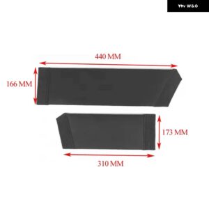 ボルボ XC40 V60 S60 XC60 AU 2009~2017 XC90 オート トランク サイドストレージ オーガナイザー ボードパーティションカー トランク アクセサリー - for S60 2pcs