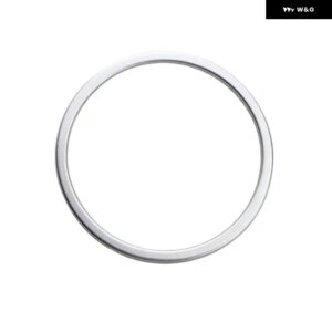 マツダ 3 6 CX3 CX-3 CX-5 CX5 CX8 CX 9 アクセラ 2017-2020 車用 ステアリングホイール トリム サークル スパンコール カバー ステッカー アクセサリー - Matte Silver