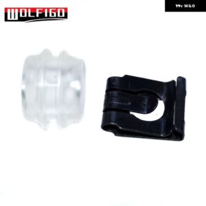 メルセデス W111 W123 190D 190E オートマチックトランス ミッション ギア シフト リンケージブッシング クリップ付き 1159920310 0009944160 601 33009 280 - 1 Set Bushing Clip