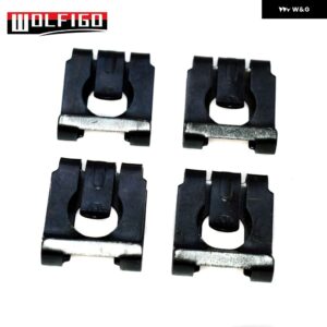 メルセデス W111 W123 190D 190E オートマチックトランス ミッション ギア シフト リンケージブッシング クリップ付き 1159920310 0009944160 601 33009 280 - 4PCS Clip