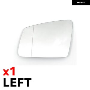 ミラー ヒーター付きサイドミラー ガラス製バックミラー レンズ メルセデスベンツ A B C E GLA CLA GLK CLS W176 W246 W212 W204 W221 W218 - 1PC Left