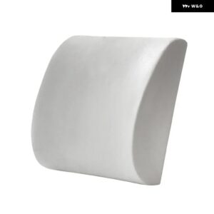 メッシュソフトメモリーフォームランバー サポート 通気性ヘルスケアバックウエスト クッション カーシートホームオフィス 痛みを和らげるスエード - Naked Pillow