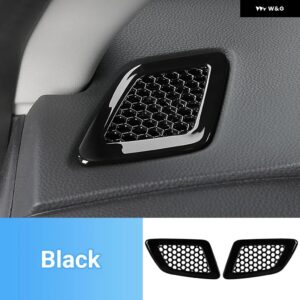 ホンダ CRV 2023 2024 2025 CR-V 第6世代 ハイブリッドカー ダッシュボード エアベント アウトレット トリム カバー アクセサリー - black