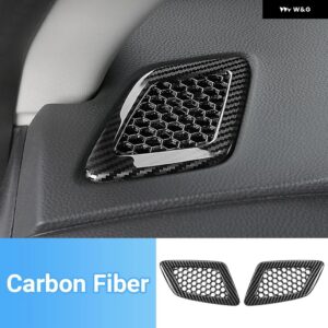 ホンダ CRV 2023 2024 2025 CR-V 第6世代 ハイブリッドカー ダッシュボード エアベント アウトレット トリム カバー アクセサリー - carbon fiber