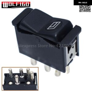 メルセデス R107 380SL 560SL 1982-1989 フロント右/左ウィンドウスイッチ 5ピン 0008208310 0028203510 002 820 35 10 000 820 83 10 - 1 PC