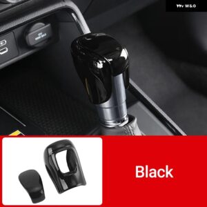 ホンダ アコード 10代目 11代目 2018 - 24 アコード 10 11 車用 ギア シフト ノブ ギアヘッドカバー アクセサリー - black