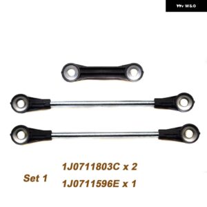 マニュアル ギア ボックス ギア シフト セレクターロッドシャフトキット アウディ A3 ボラ レオン オクタビア 1J0 711 183 D 1J0 711 596 E 1J0 711 803 C - Set 1