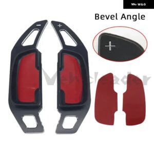 メルセデスベンツ A B C E ML GL CLA GLA GLK SL SLK クラス W176 W246 C117 W212 W204 AMG ステアリングホイール シフター パドルエクステンション - Bevel Angle Black