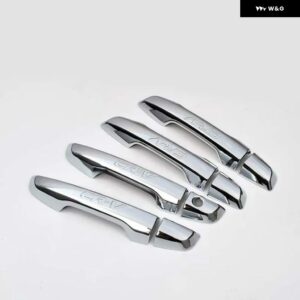 ホンダ CR-V CRV 2017 - 21 クローム カー ドアハンドル カバー トリム オーバーレイ スタイリング 自動車アクセサリー - no smart buttons