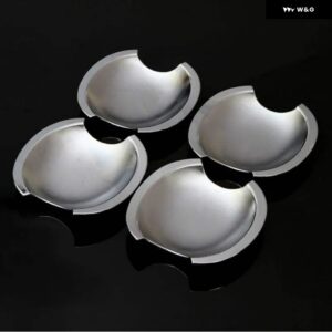 マツダ 3 2004 - 2009 マツダ 5 2006 - 2017 マツダ 6 2003 - 2015 クロームカーボン車 ドアハンドル カバー トリム アクセサリー - bowl