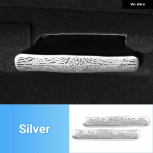 ホンダ CRV 2023 2024 2025 CR-V 第6世代 ハイブリッド車 リア下換気エア アウトレット ベントカバー アクセサリー - Silver