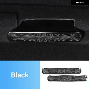 ホンダ CRV 2023 2024 2025 CR-V 第6世代 ハイブリッド車 リア下換気エア アウトレット ベントカバー アクセサリー - black