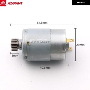 ボルボ オート セントラ ルドアロックモーター カーサイド アクチュエーター リペア マイクロカーボンブラシ エンジン 12V DC 高出力 FC280 DIY - Original Motor D