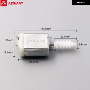 ボルボ オート セントラ ルドアロックモーター カーサイド アクチュエーター リペア マイクロカーボンブラシ エンジン 12V DC 高出力 FC280 DIY - Motor I