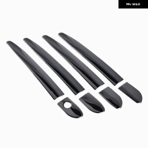 マツダ CX5 CX-5 2012-2021 マツダ CX3 CX-3 CX4 CX-4 2015-2021 ステンレス ドアハンドル カバー トリム カーアクセサリー スタイリング - black no button