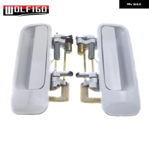 ホワイト トヨタ カムリ 1997-2001 フロント リア カー アウトサイド ドア ハンドル 69210AA010 69210AA010 69210-YC030 69240-YC030 - rear pair