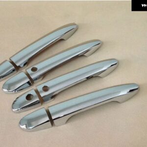 マツダ 6 アテンザ 2013 -2019 スタイリング カーボン クローム カー ドアハンドル カバー カーアクセサリー - silver 2 buttons