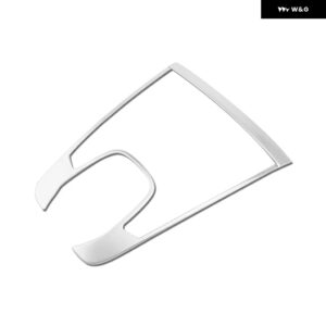 ボルボ XC60 2018 - 24 2025 ステンレス ダッシュボード オーディオ ツイーター スピーカー カバー アクセサリー - Silver