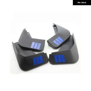 マッドガード フォード エコスポーツ 2013-2017 2018-2023 車用 フロント リアフェンダー ライト スプラッシュガード フェンダー マッドガード アクセサリー - 2013-17blue