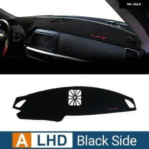 マツダ CX-5 CX5 KE 2012 - 16 車用 ダッシュボード カバー サンシェード 遮光マット インストルメント パネル パッド アクセサリー - A LHD Black side