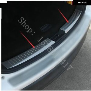 マツダ CX-5 CX5 2017 2018~2024 カーアクセサリー リア アウター バンパー プロテクター トリム ドアシルスカッフカバー プレートアクセサリー - 3