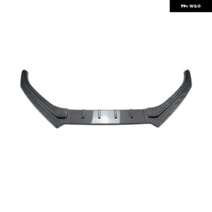 フロントダック リップスプリッター ディフューザー ガード カナード トリム カー バンパー セパレーター バンパー リップボディVW フォルクスワーゲン ポロ - Carbon Look