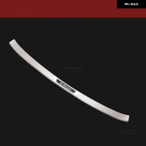カーアクセサリー 日産 キャシュカイ J11 2016 2017 2018 ステンレス リア バンパー プロテクター シル トランク トレッドプレート トリム - Silver Brushed C