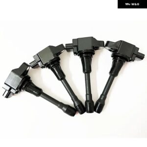 4個 22448ED000 イグニッション コイル 2007-2017 アルティマ 2.5L セントラ ローグ キューブ ヴァーサ QX60 FX50 M56 22448JA00C 22448-ED000 22448-1KT1A - 4pcs