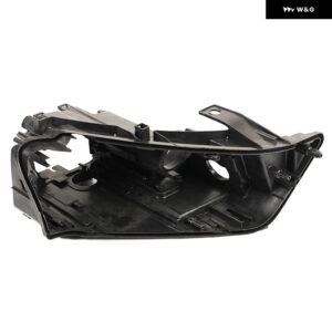 アウディ Q3 2012 - 15 リアケース プラスチック ブラック ランプシェード カー ヘッドライト バックベース ハウジング - Left Side