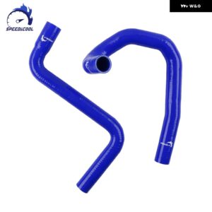 1991-1996 シボレー シボレー コルベット C4 LT1 5.7L V8 車用シリコン ラジエーター クーラント パイプ チューブ ホースキット - Blue