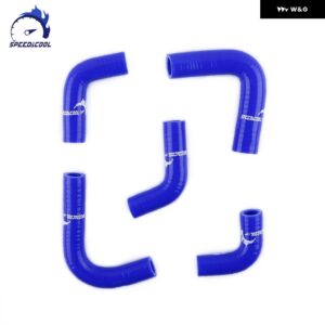 2002-2007 スバル WRX STI フォレスター XT 車用 シリコン ラジエーター クーラント アンダーベリー ホース チューブ パイプ キット ウォーター ポンプ - Blue