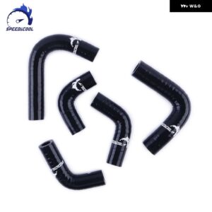 2002-2007 スバル WRX STI フォレスター XT 車用 シリコン ラジエーター クーラント アンダーベリー ホース チューブ パイプ キット ウォーター ポンプ - black