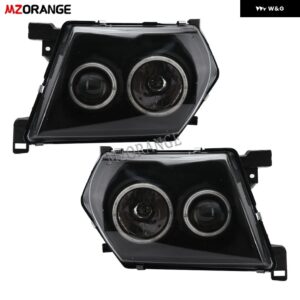 ヘッドライト コーナーライト アセンブリ 日産 パトロールY61 2001 2002-2004 ヘッドランプ ウィンカーフロント バンパー ランプカーアクセサリー - Headlight L and R