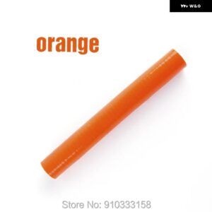 1991-2001 ジープ チェロキー XJ 4.0L シリコン スロットルボディ エア ボックス へ吸気ホースキット - Orange