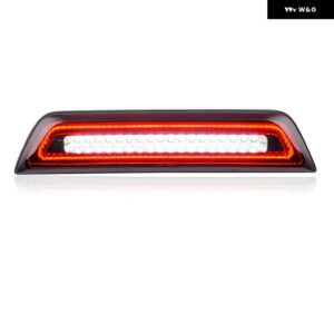 スモークLEDストロボサード ブレーキライト トヨタ タコマGEN3 N300 2016-2023ホワイトカーゴルーフリバースキット CHMSL 81570-04051 - Red Lens