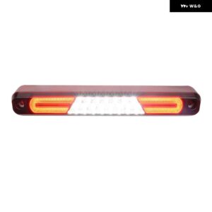 スモーク シボレー /GMCシエラC/KシリーズC1500 C2500 C3500 K1500 K2500 K3500 1994-2000 LEDサード ブレーキライト ホワイトカーゴランプ - Red Lens