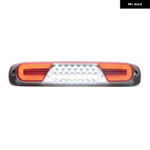 スモーク シボレー シルバラード GMC シエラ 1500 2500 1999-2006 1500HD 2500HD 3500 2001-2006 LED サード ブレーキライト カーゴルーフキット - Red Lens