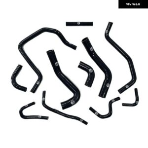 シリコン ラジエーター ホース スズキ スポーツ スイフト 1.5 M15 M16 MK4 - K8-65 BLACK