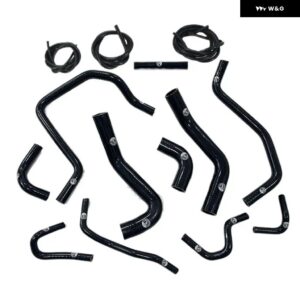 シリコン ラジエーター ホース スズキ スポーツ スイフト 1.5 M15 M16 MK4 - K8-65-V Black