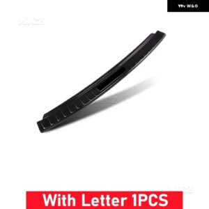 カーアクセサリー メルセデス ベンツ GLC300L/260L 2016-2022 リア バンパー プロテクター シル トランク トレッドプレート トリム バンパー - Black brushed B