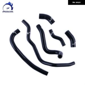 1985-2007 ヤマハ V MAX 1200 VMAX VMX12 シリコン ラジエーター クーラントホース パイプ キット - black