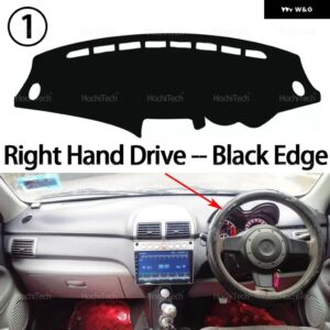 ダッシュボード カバー マット PROTON PERSONA CM 2007-2015 アクセサリー ダッシュボード サンシェード カーペット ダッシュボード カバー パッド - Right Hand Black