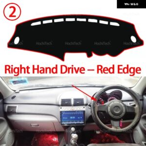ダッシュボード カバー マット PROTON PERSONA CM 2007-2015 アクセサリー ダッシュボード サンシェード カーペット ダッシュボード カバー パッド - Right Hand Red Edge